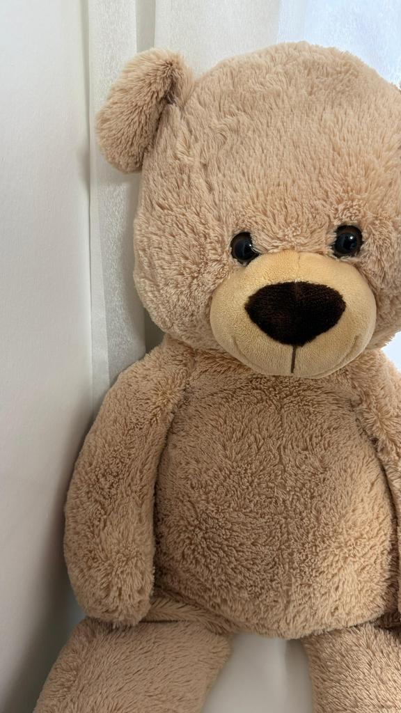 Teddy beer, Ophalen of Verzenden, Zo goed als nieuw, Stoffen beer, Overige merken