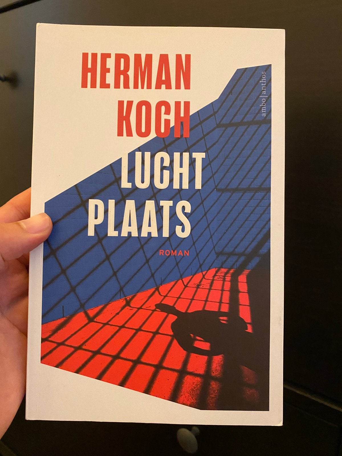 Luchtplaats - Herman Koch (Roman), Ophalen of Verzenden, Zo goed als nieuw, Nederland