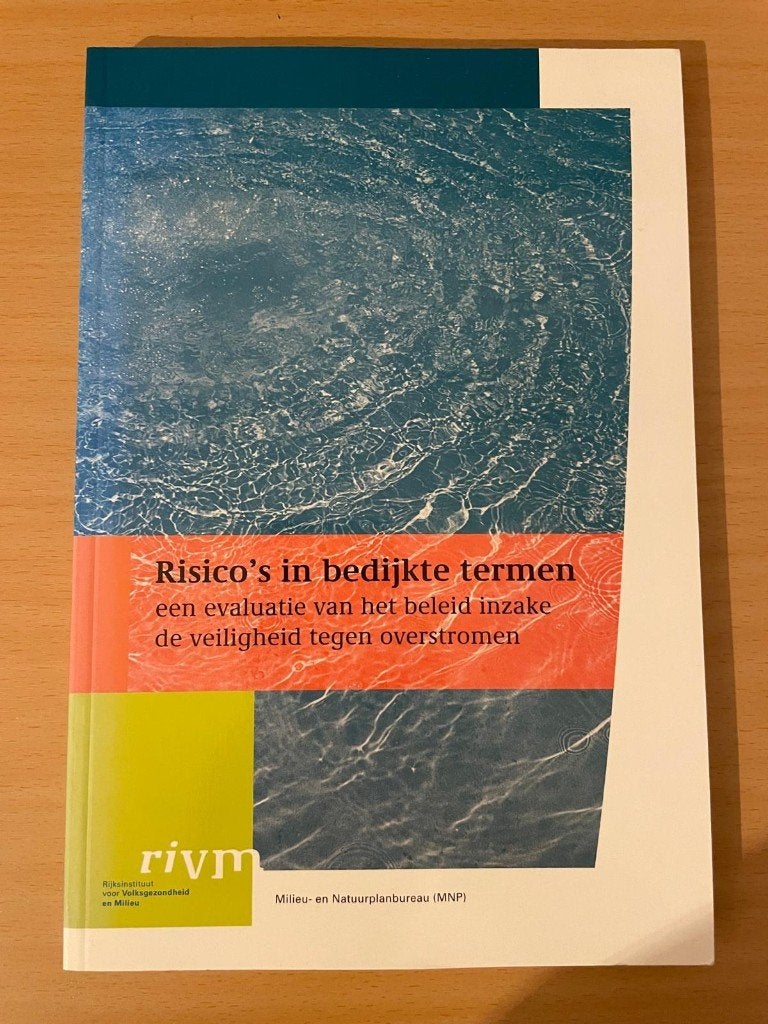 Risico's in bedijkte termen, Boeken, Ophalen of Verzenden, Nieuw, Rivm