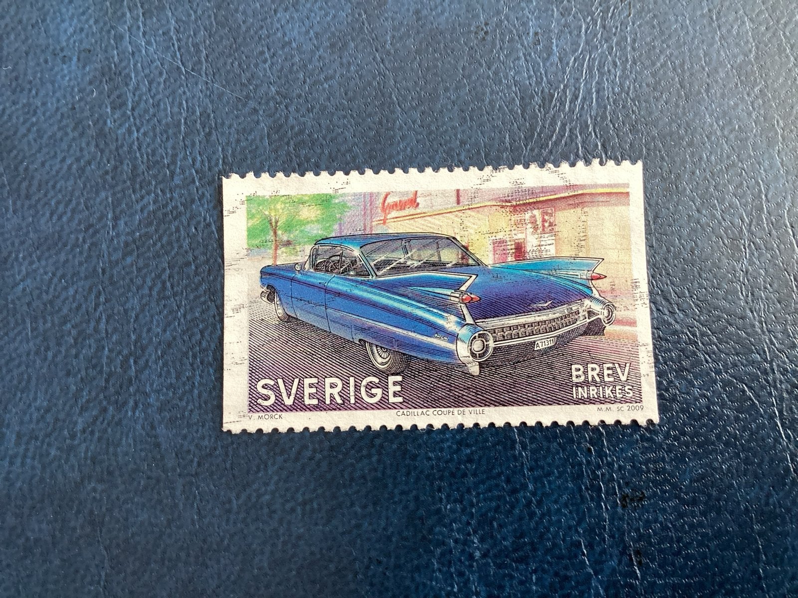 Zweden 2009- Mi.2678-Cadillac Coupe de Ville, Verzenden, Zweden, Gestempeld