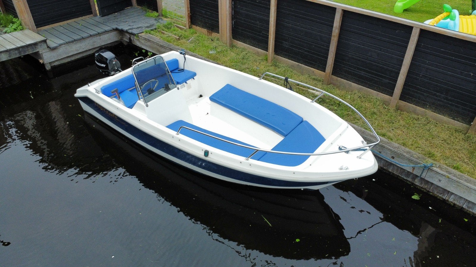 Tocraft 435 boot, Watersport en Boten, Ophalen, Buitenboordmotor, Sloep, Zonnedek