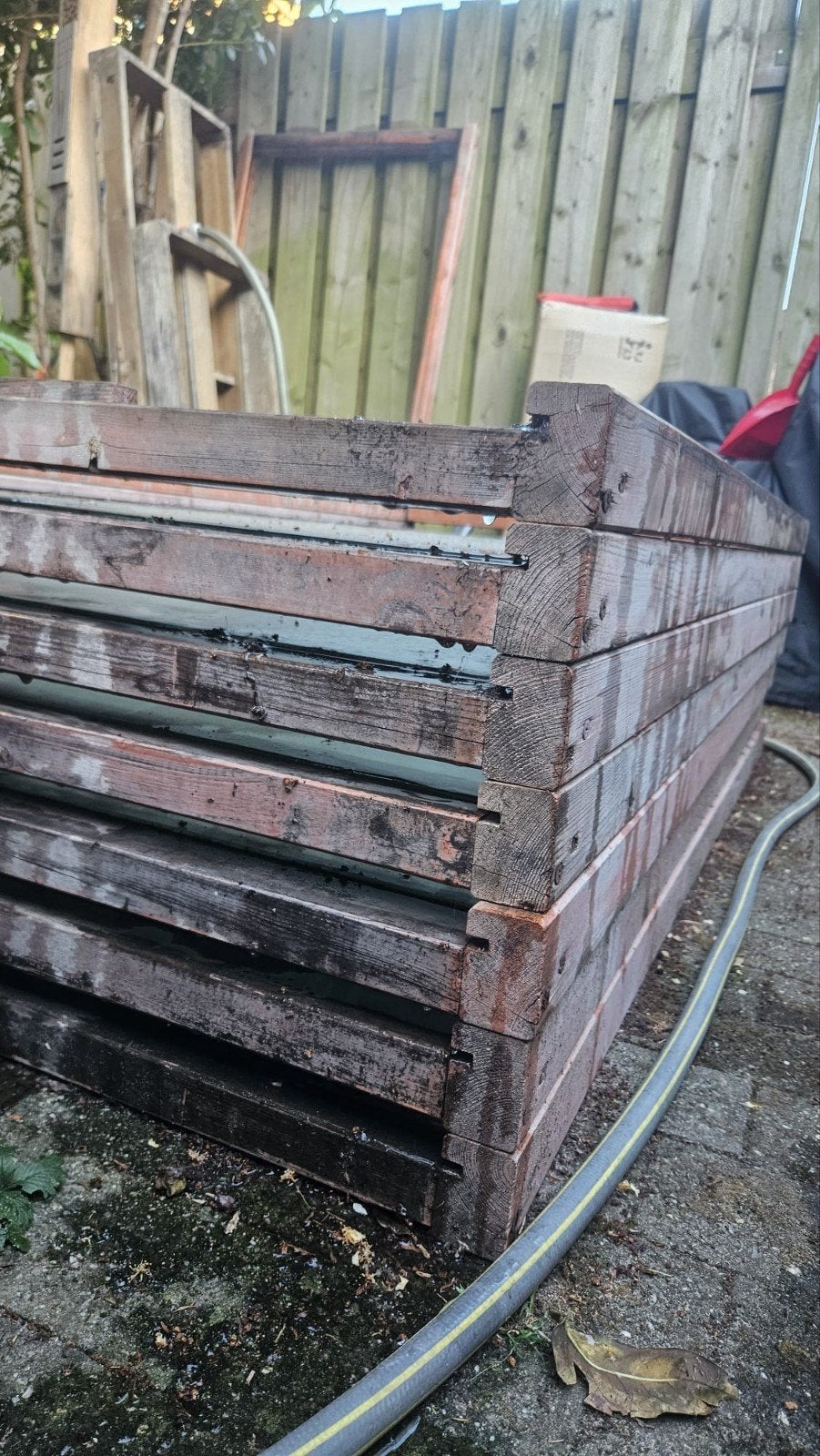 Eenruiters voor tuin of terras - 8 stuks, Ophalen, Gebruikt, Overige metalen