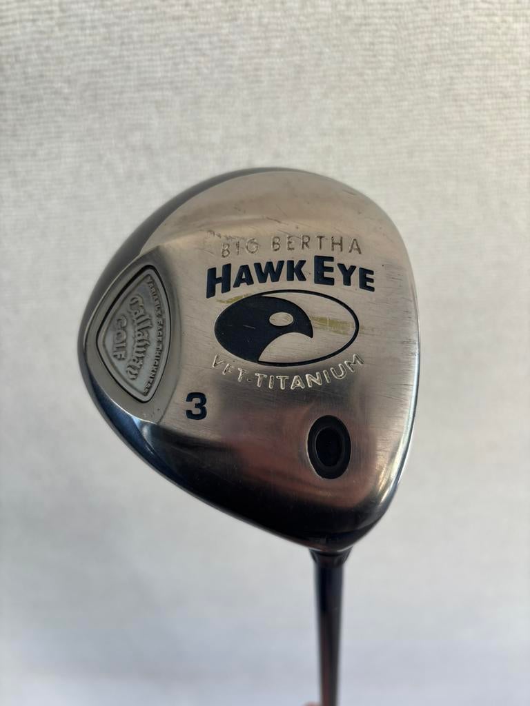 Callaway Big Bertha Hawk Eye Houten 3 | L Flex, Callaway, Ophalen of Verzenden, Zo goed als nieuw, Callaway