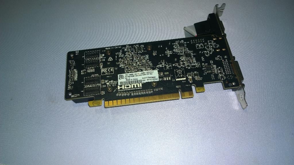 Retro XFX Radeon HD 5450 - 1GB - HDMI/DVI/VGA, Stress Tested, Computers en Software, Vintage Computers, Ophalen, XFX