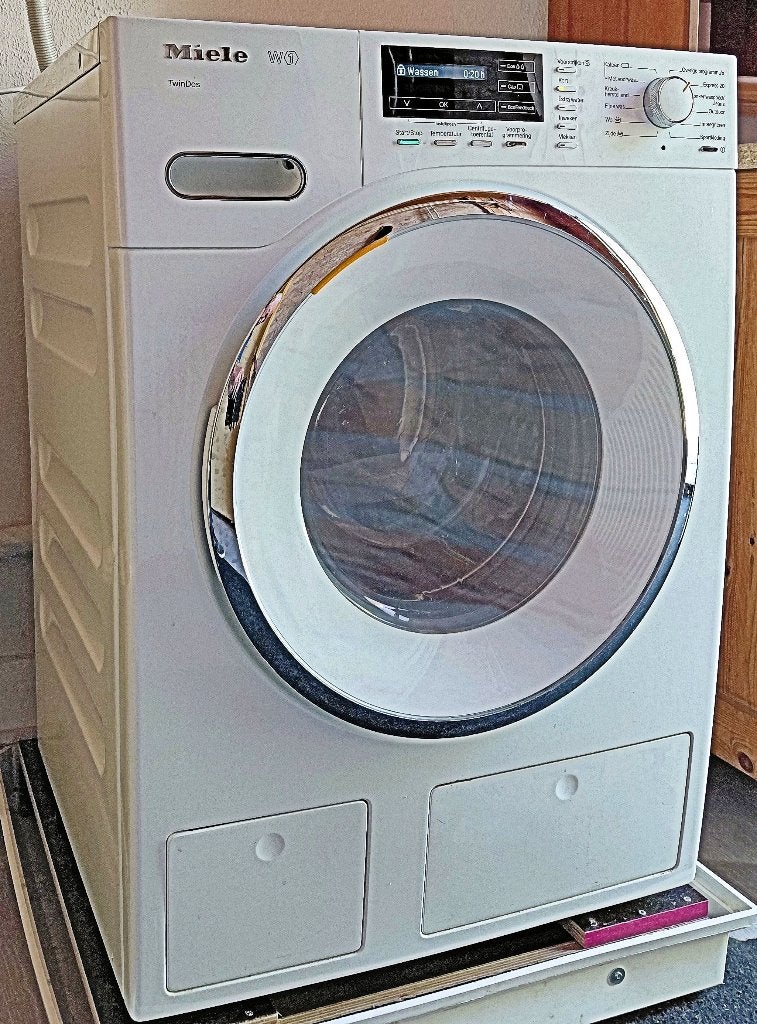 Miele T1 wasautomaat WMG 120 WPS, Ophalen, Refurbished, Voorlader, 85 tot 90 cm