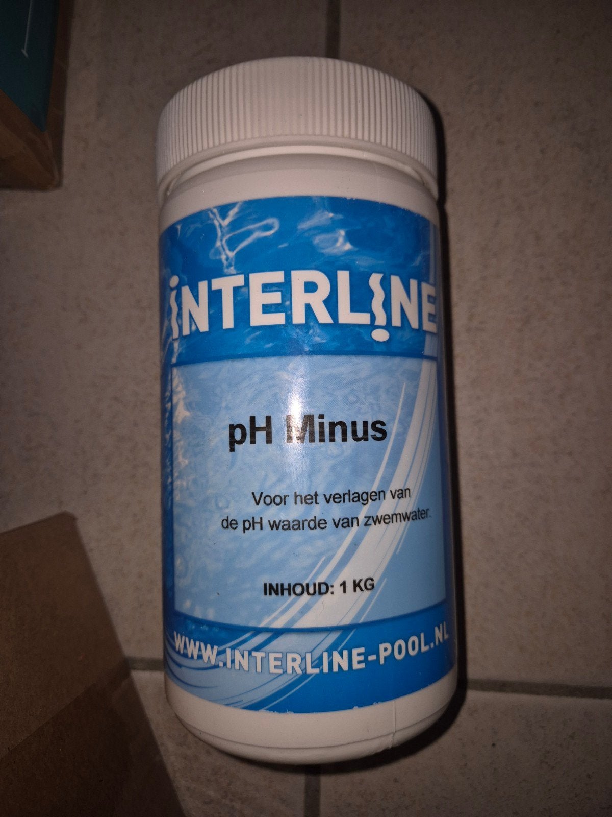 NIEUW Interline pH Minus - 1 KG voor zwembadwater, Tuin en Terras, Ophalen