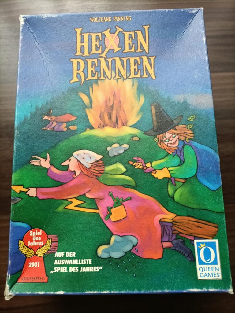 Spel hexenrennen, Een of twee spelers, Ophalen of Verzenden, Gebruikt, Queen Games