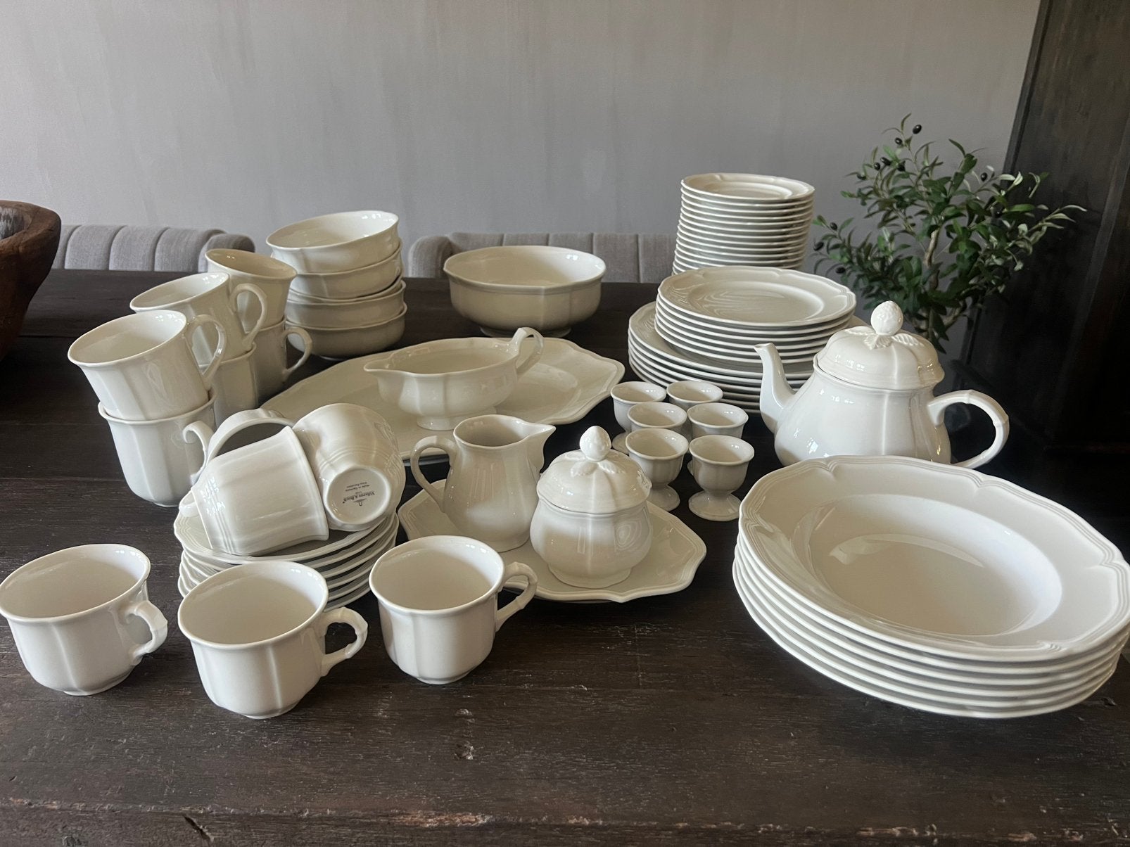 Uitgebreid servies Villeroy &Boch Manoir, Ophalen