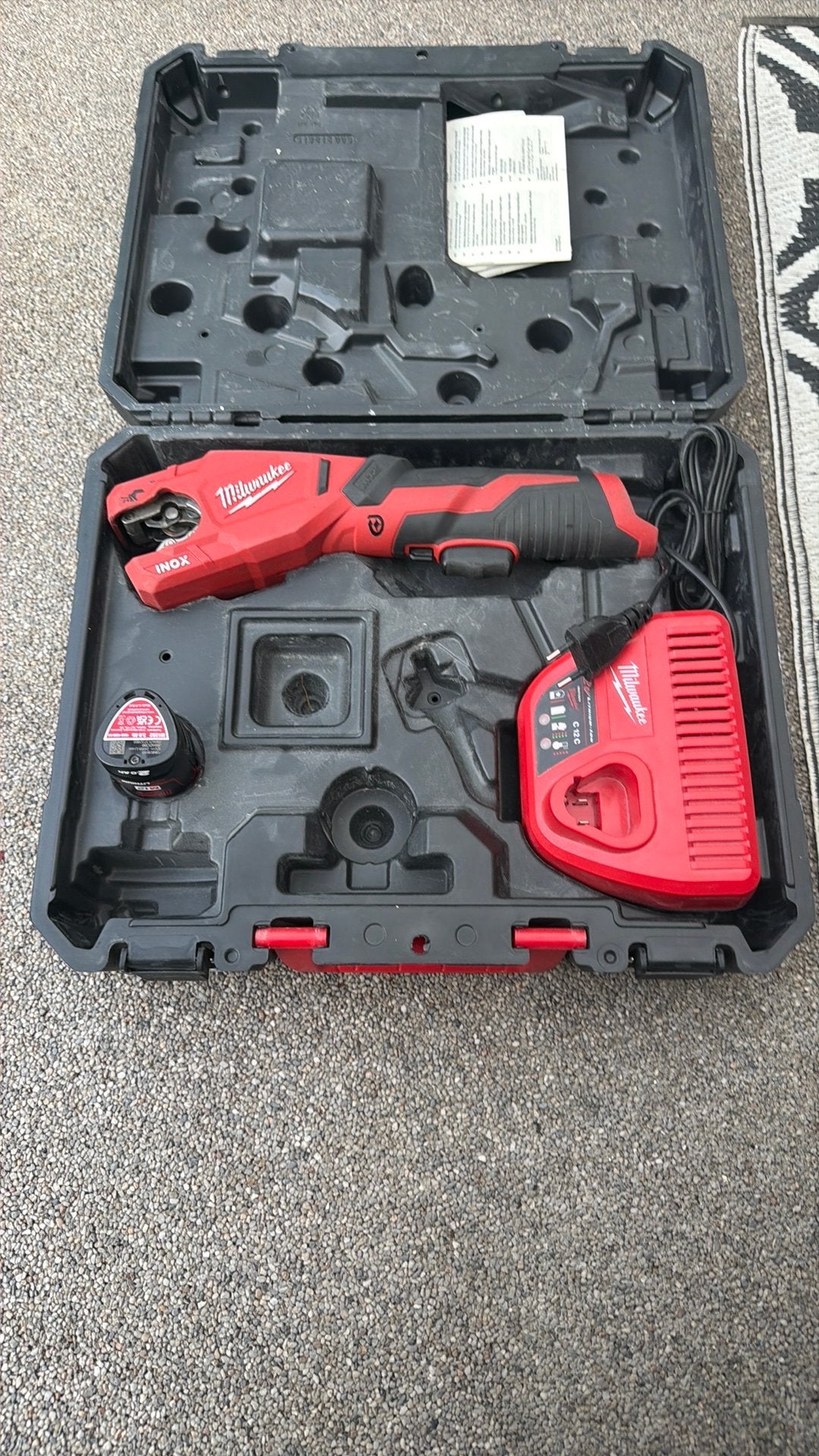 Milwaukee M12 PCSS-0 12V  Accu Pijpsnijder Body - RAPTOR -, Ophalen of Verzenden, Zo goed als nieuw