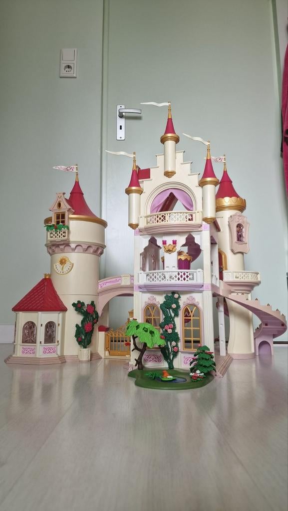 Playmobil Prinsessenkasteel 5142 (+ extra verdieping), Kinderen en Baby's, Speelgoed | Playmobil, Ophalen, Gebruikt, Los playmobil