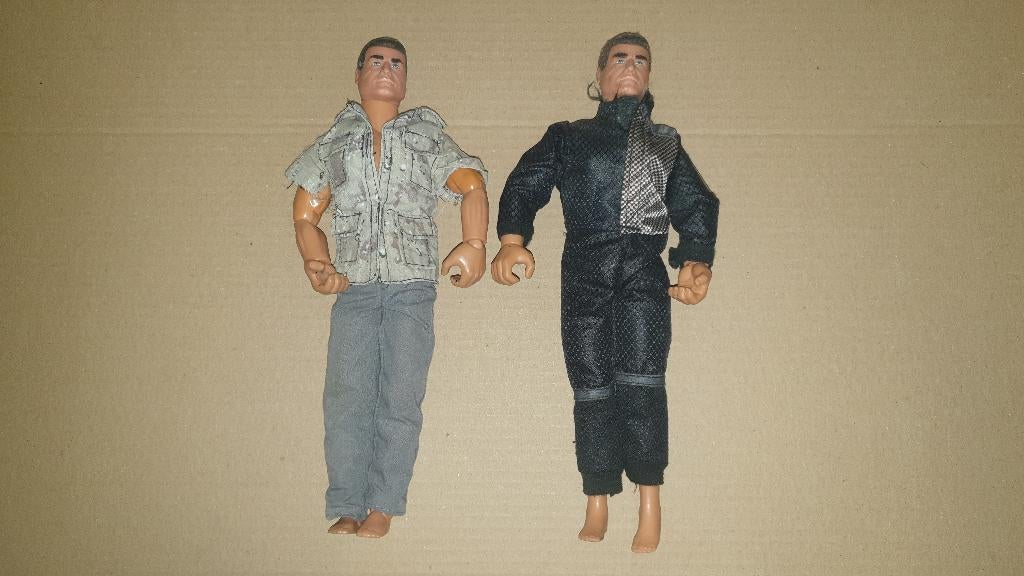 Vintage Hasbro man poppen 1993, Verzamelen, Poppen, Ophalen of Verzenden, Zo goed als nieuw, Pop