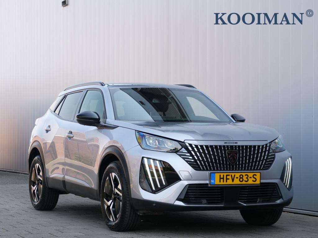 Peugeot 2008 1.2 PureTech 130pk Allure Automaat Navigatie /, Auto's, Peugeot, 1199 cc, Parkeersensor, Leder en Stof, 1180 kg