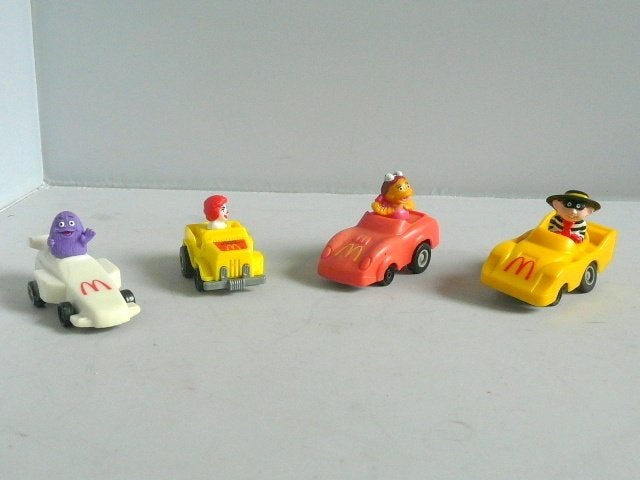 McDonalds 1990 # Turbo Macs (4x)., Ophalen of Verzenden, Zo goed als nieuw