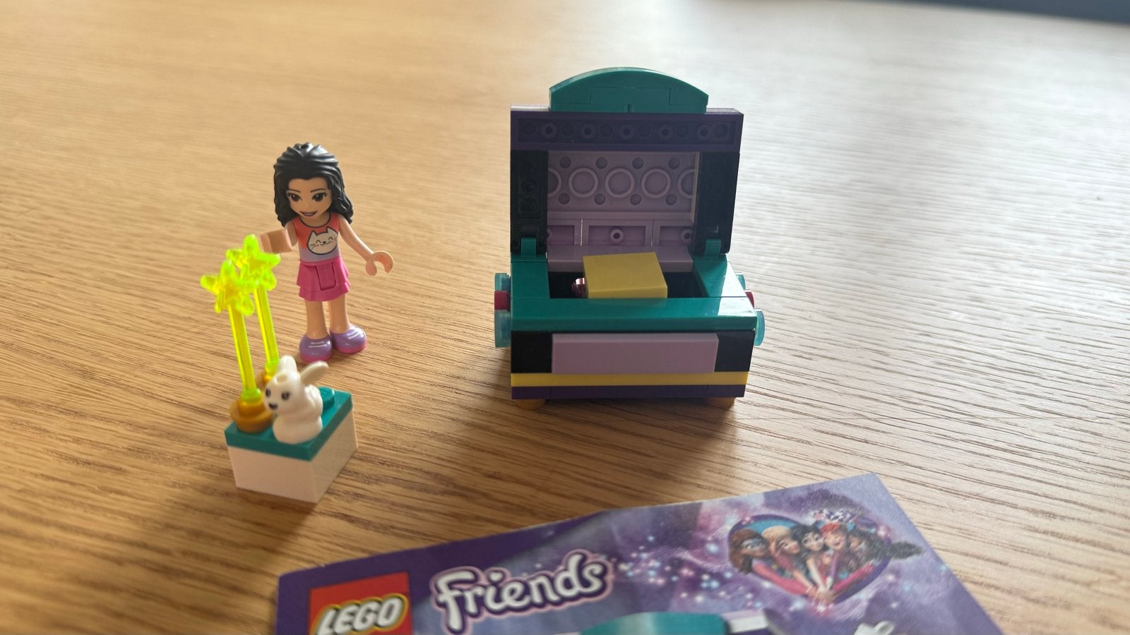 Lego Friends 30414 Emma's Magische Doosje met Konijn, Lego, Friends, Ophalen of Verzenden, Zo goed als nieuw