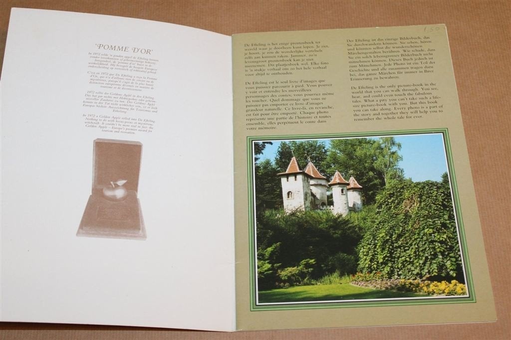 De Efteling — Vintage Fotoboekje 1984, Python & Sprookjesbos, Verzamelen, Efteling, Gebruikt, -, Verzenden, -