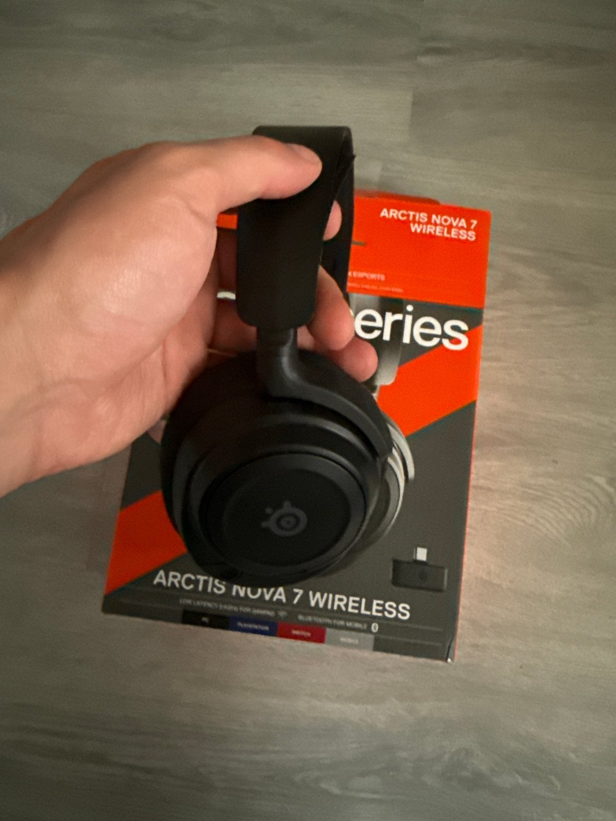 SteelSeries Arctis Nova 7 Wireless Gaming Headset Zwart, Gaming, Bluetooth, Ophalen of Verzenden, Zo goed als nieuw