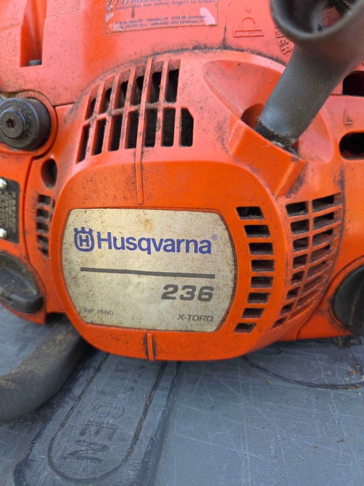 Husqvarna 236 X-Torq Kettingzaag - Gebruikt, Doe-het-zelf en Verbouw, Ophalen, Gebruikt, 70 mm of meer, Kettingzaag
