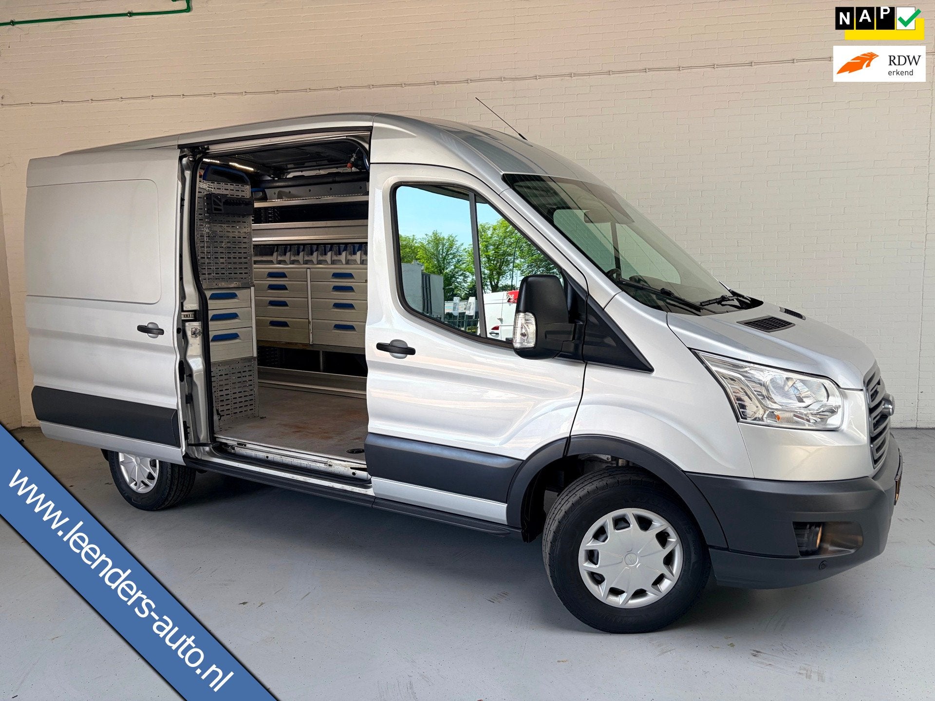 Ford Transit Automaat Servicewagen 350 2.0 TDCI 131PK euro6, Stof, 4 cilinders, Met garantie (alle), 2042 kg