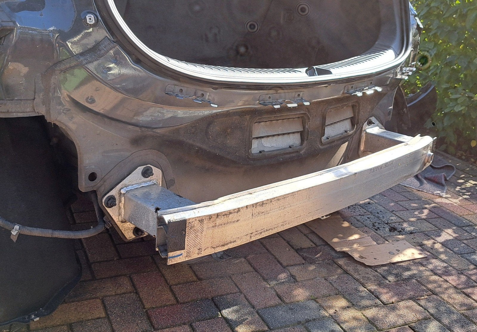 Bumperbalk aluminium Opel Ampera-e achterkant, Auto-onderdelen, Gebruikt, Achter, Bumper, Ophalen