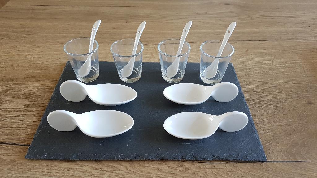 Amuse- set, 13 delig, nieuw in doos, Ophalen, Nieuw, Overige stijlen, Porselein