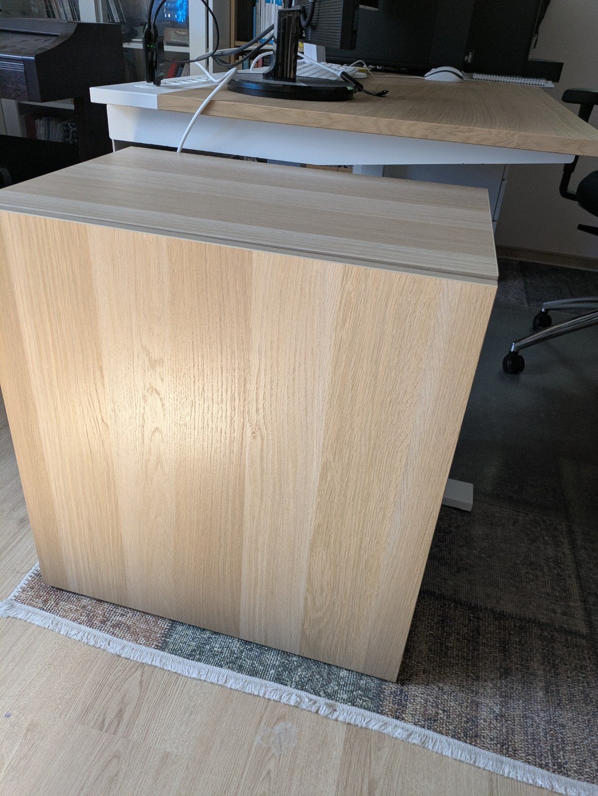 IKEA Besta Kast kleur eiken - Zo goed als nieuw, Ophalen, Zo goed als nieuw