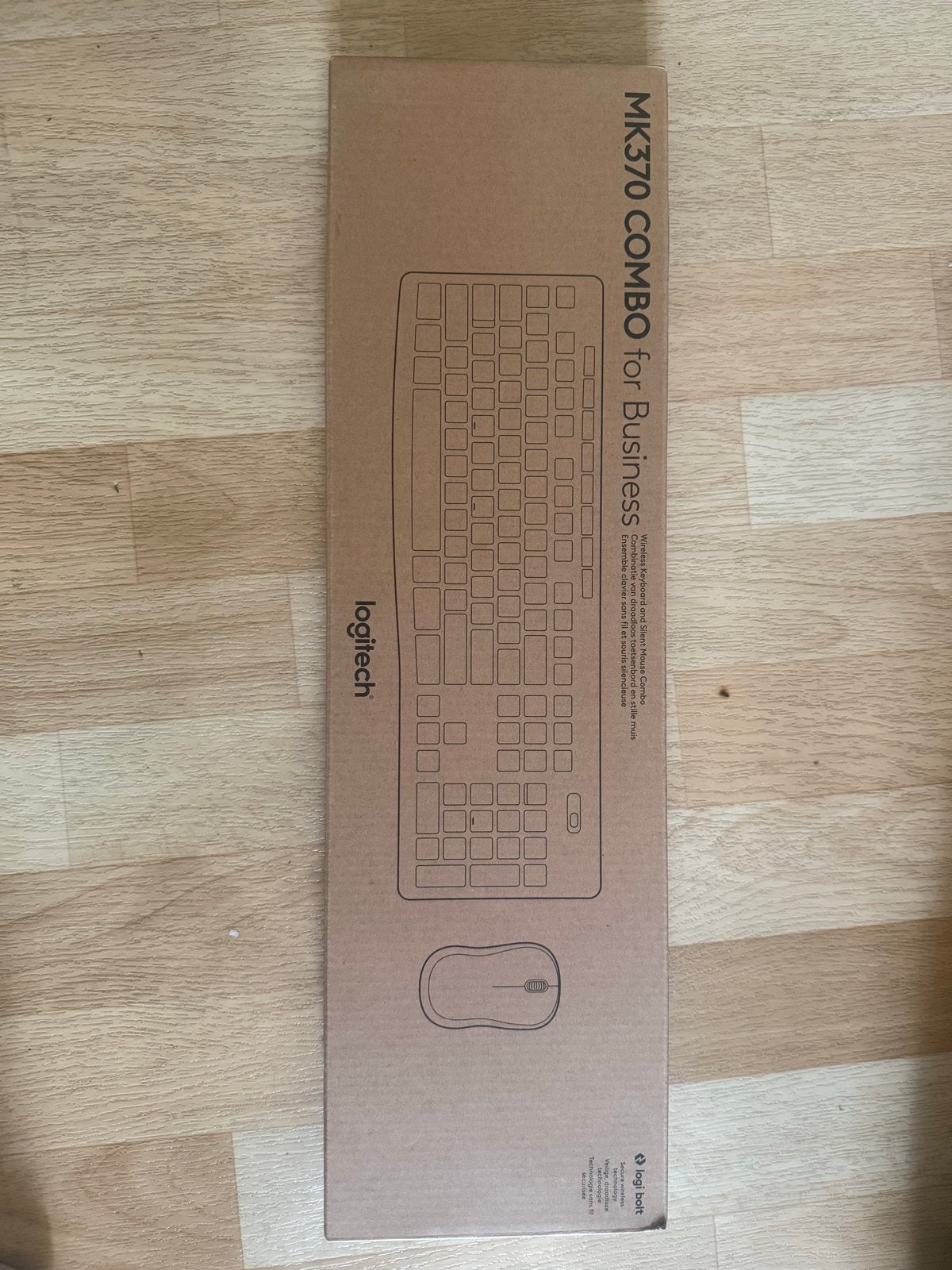 Logitech MK370 Combo for Business Draadloos Toetsenbord en M, Toetsenbord en muis-set, Nieuw, Ophalen of Verzenden, Draadloos