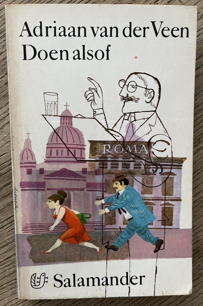 Adriaan van der Veen - Doen alsof, Gelezen, Ophalen of Verzenden, Nederland, Adriaan van der Veen