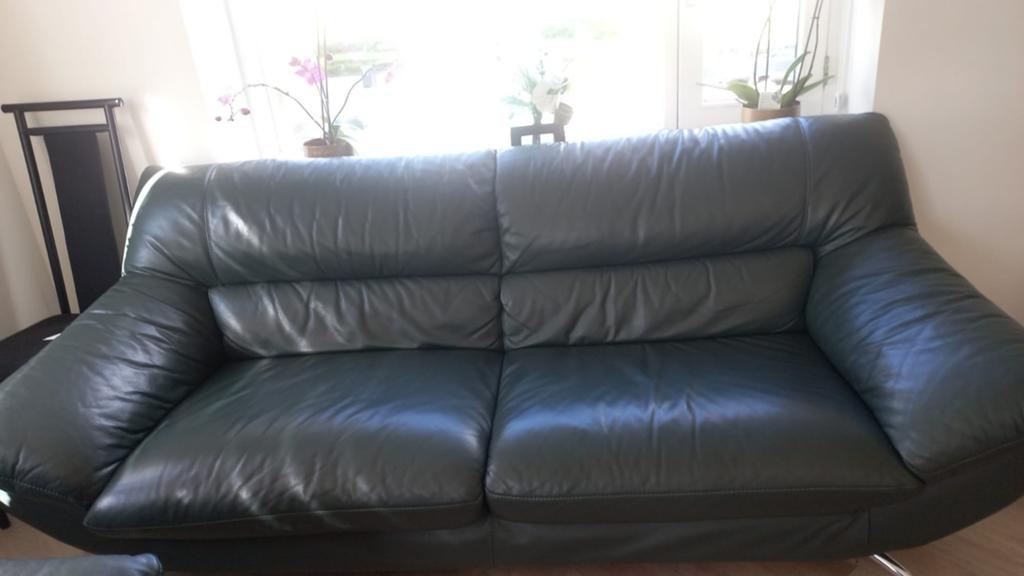 Gratis Bankstel 2 delig, Huis en Inrichting, Banken | Bankstellen, Ophalen of Verzenden, Gebruikt, 75 tot 100 cm
