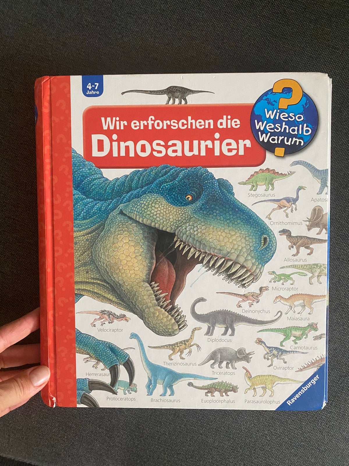 Dinosaurier Wieso weshalb warum, Ophalen, Zo goed als nieuw, Angela Weinhold, Fictie algemeen