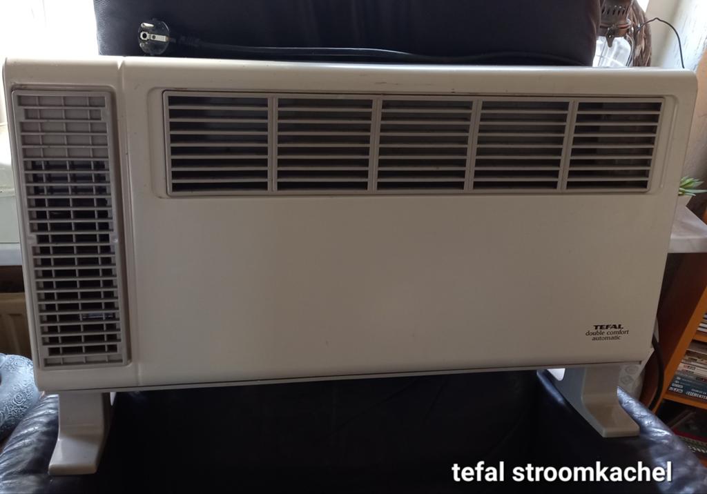 Tefal stroomkachel dubbel comfort, Gebruikt, Overige soorten, Elektrisch, Ophalen of Verzenden