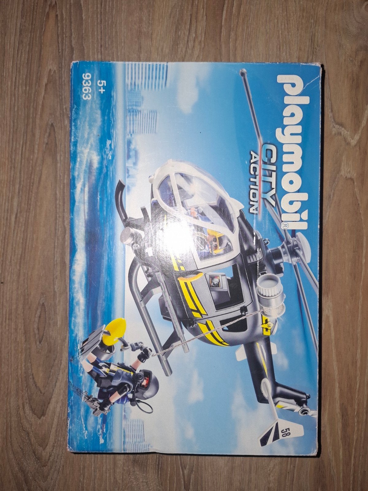 Playmobil City Action Helikopter (Set 9363), Kinderen en Baby's, Speelgoed | Playmobil, Complete set, Voertuig, Ophalen of Verzenden