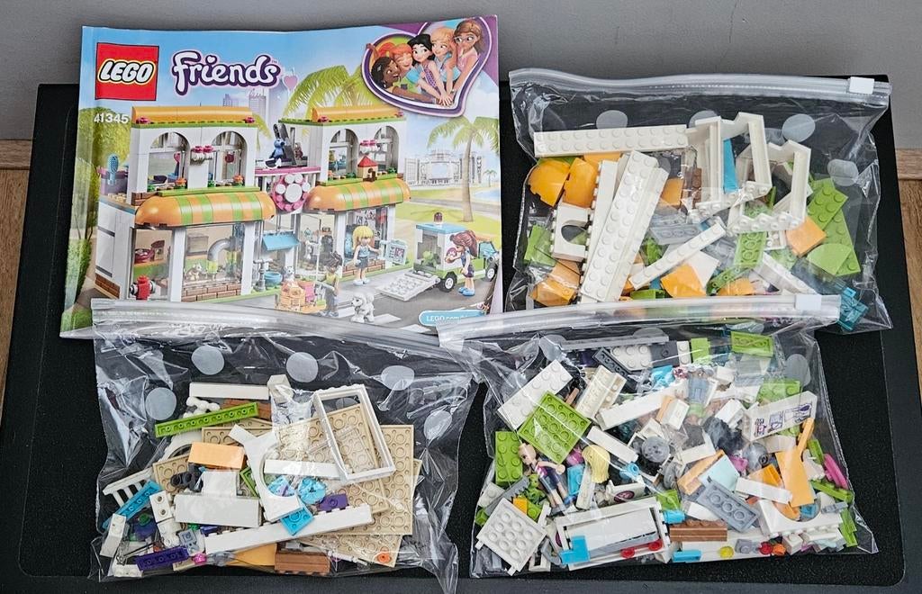 Lego Friends 41345 Heartlake city huisdierencentrum, Ophalen of Verzenden, Zo goed als nieuw, Complete set, Lego