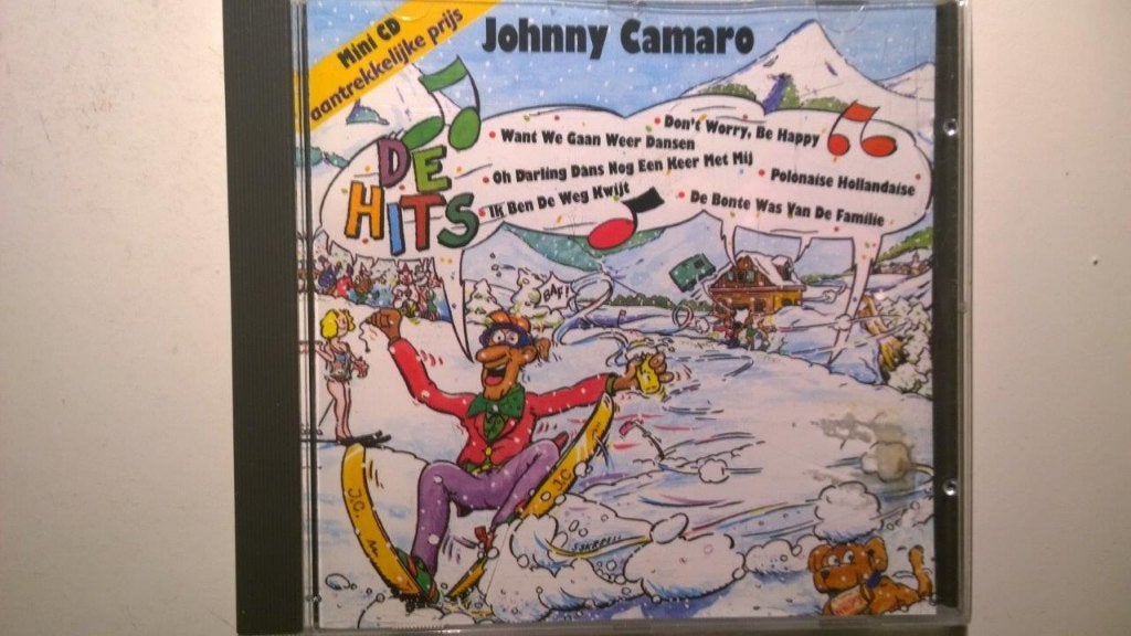 Johnny Camaro - De Hits, Cd's en Dvd's, Cd's | Nederlandstalig, Ophalen of Verzenden, Zo goed als nieuw, Pop