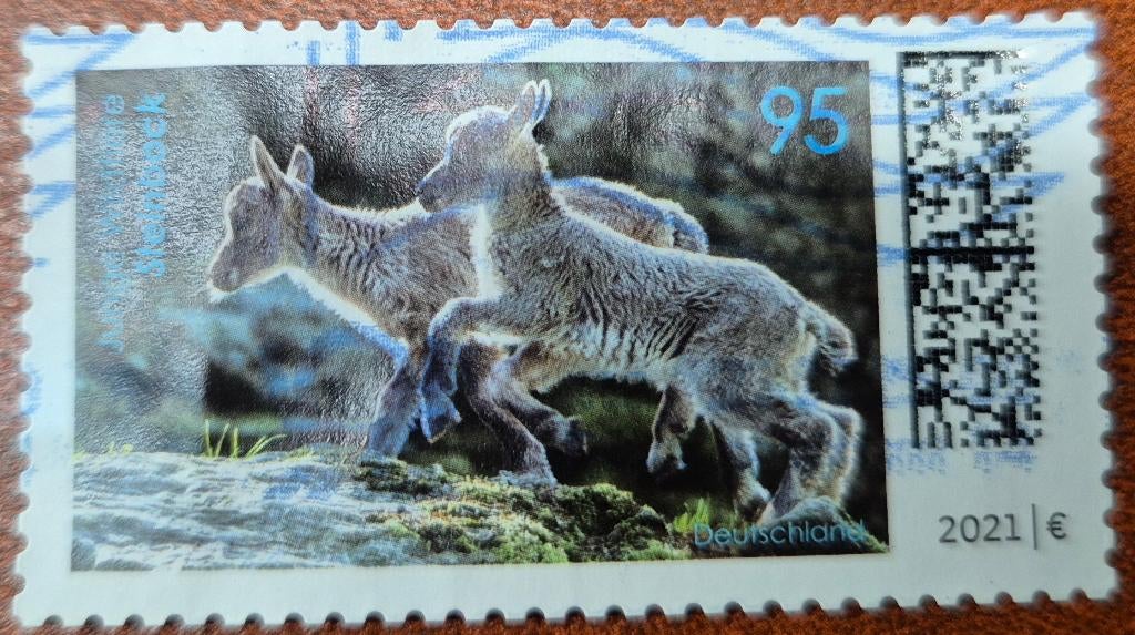 Postzegel Duitsland 2021, Ophalen of Verzenden, 1990 tot heden, Gestempeld