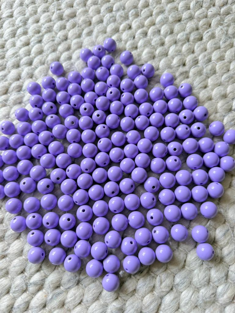 175 kralen lila 14 mm acryl, Ophalen of Verzenden, Nieuw, Kraal