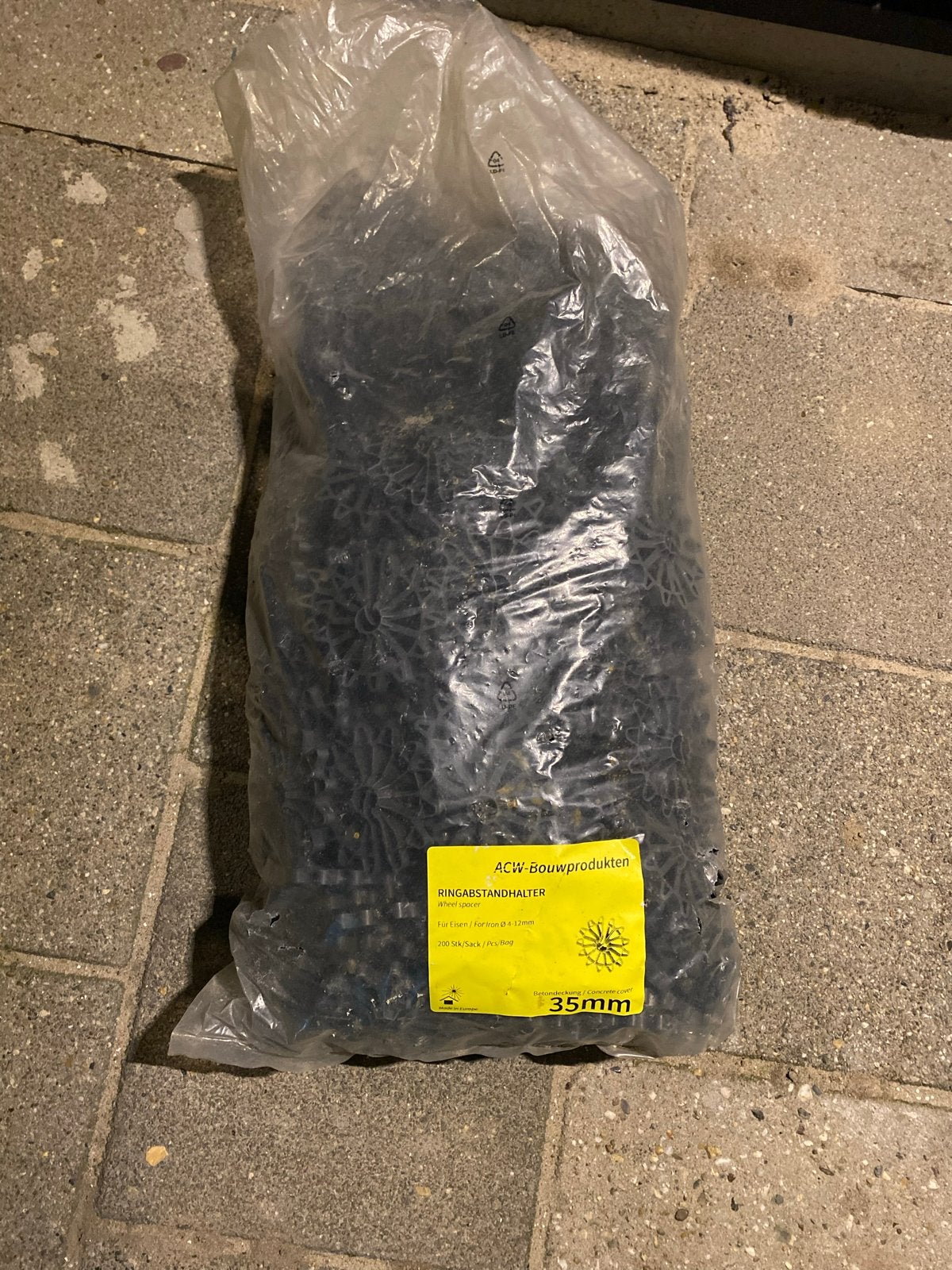 Kunststof ring afstandhouders 35mm (bijna 200 stuks), Ophalen of Verzenden, Nieuw, Minder dan 50 mm, Overige typen