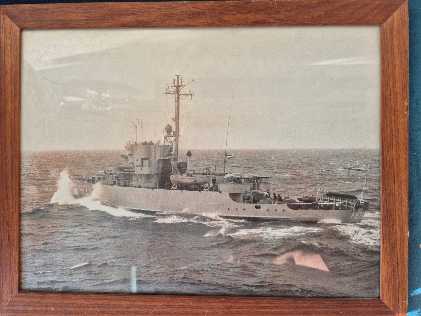 ingelijste foto Hr. Ms. Panter F821, Verzamelen, Verzenden, Landmacht, Nederland, Foto of Poster