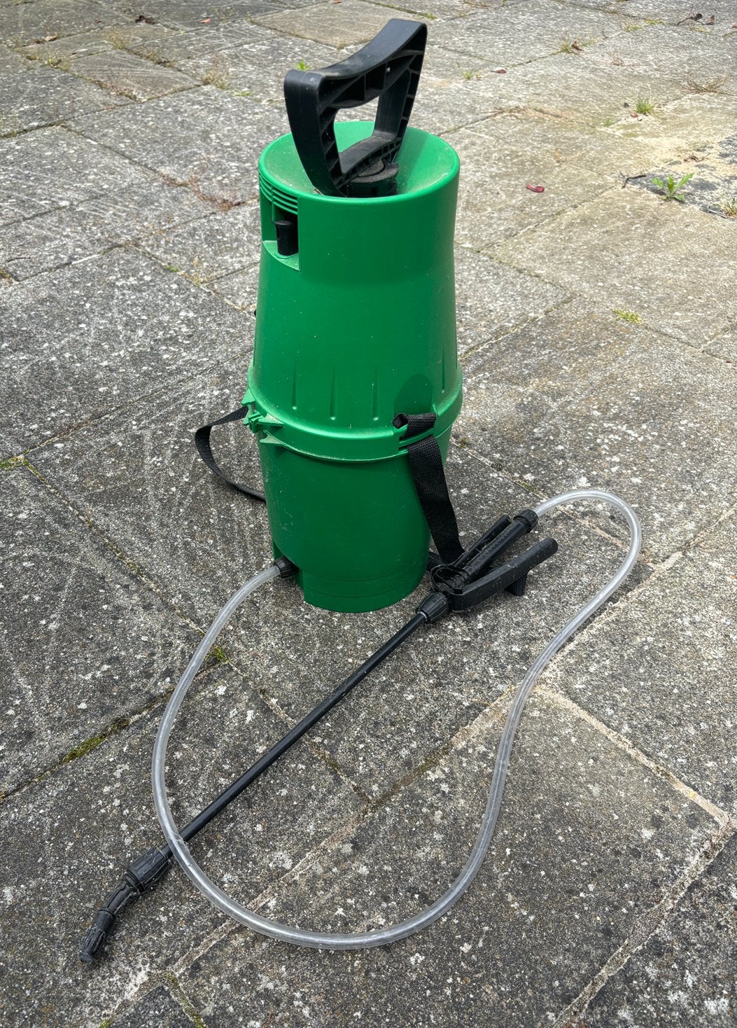 Spuit, Ophalen, Gebruikt, Onkruidbestrijding