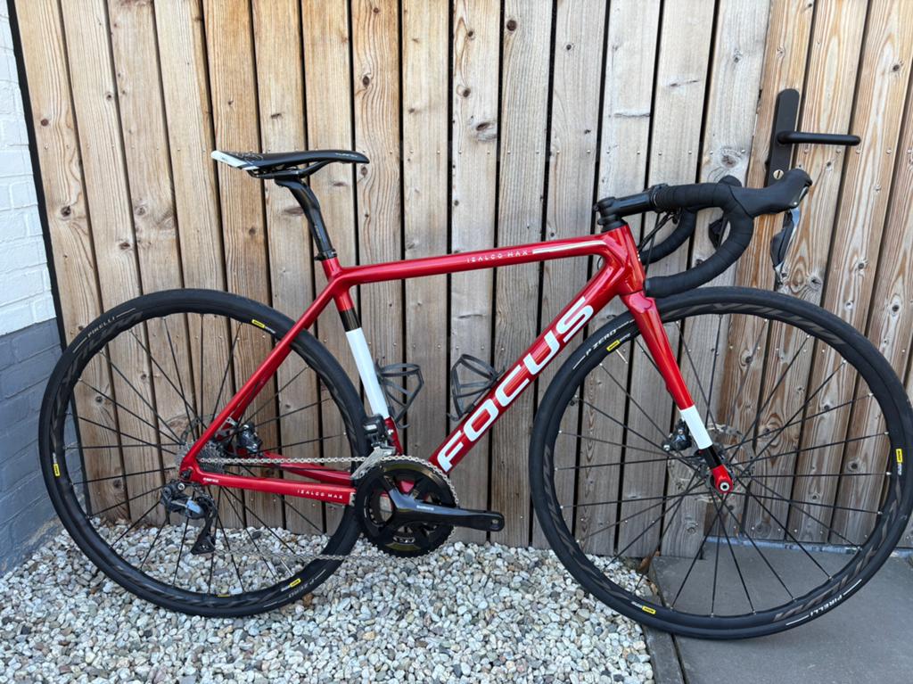 Focus Izalco Max shimano Ultegra Di2 disc full carbon XS, 28 inch, Stalbergweg, Gebruikt, Carbon