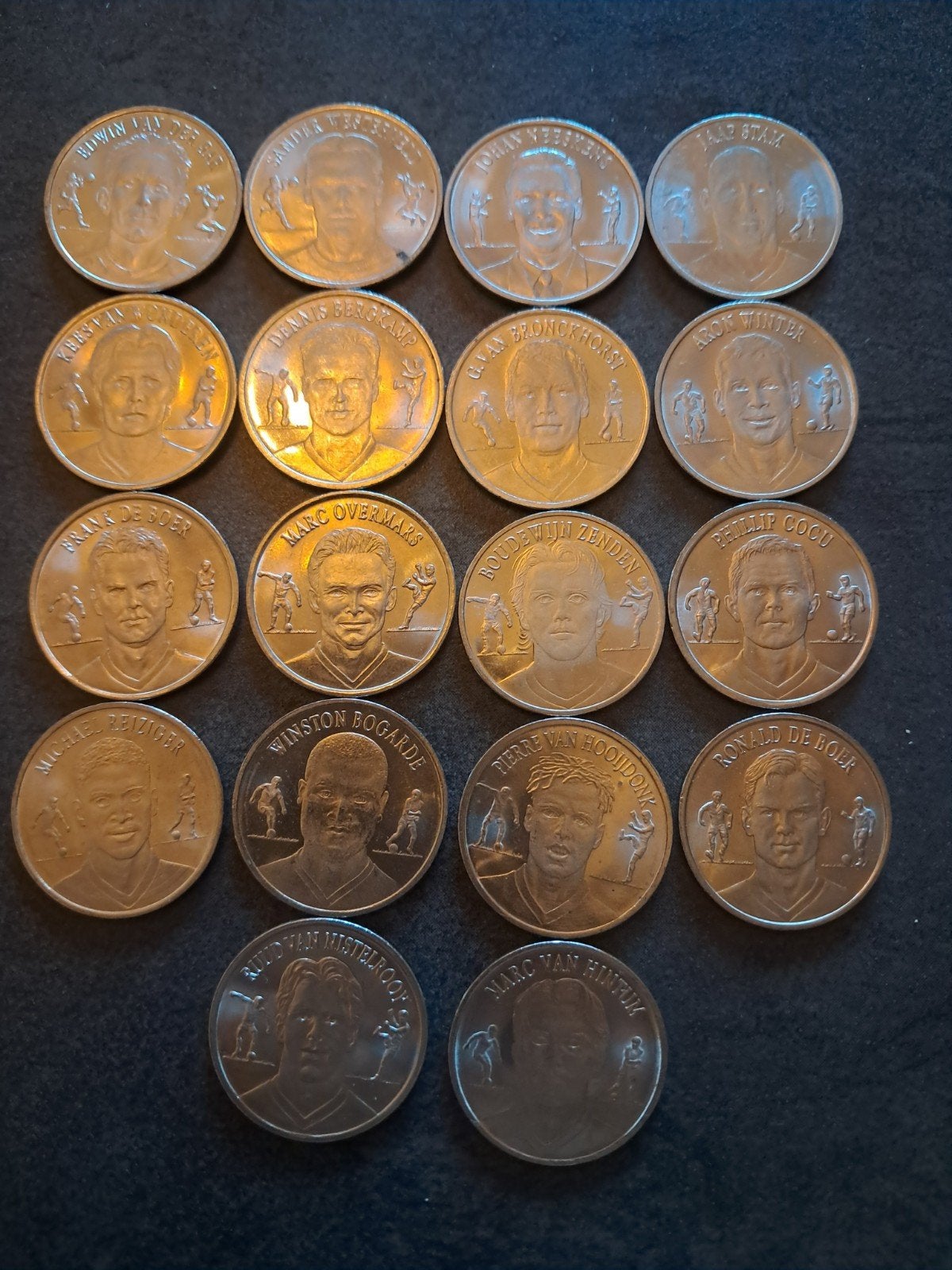Nederlands elftal, Koningin Beatrix, Zilver, Overige waardes, Verzenden