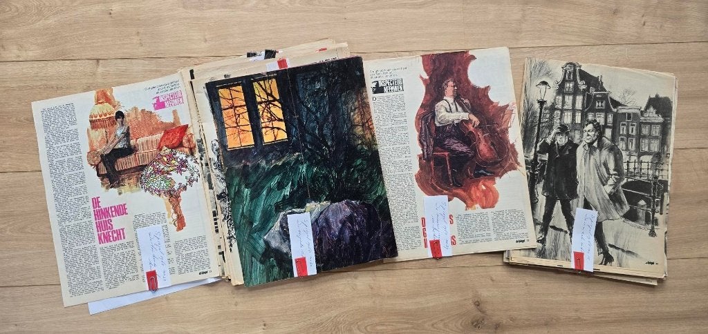 Jan kruis verhalen uit de "Spiegel"., Verzamelen, Ophalen of Verzenden, 1960 tot 1980, Nederland, Tijdschrift