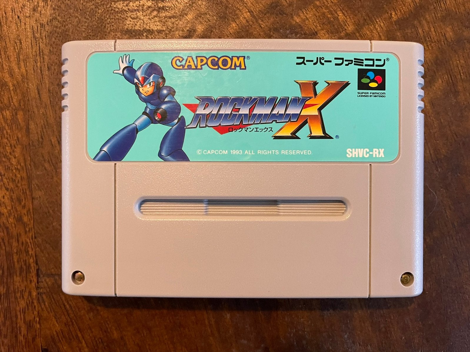 Rockman X Mega Man X SNES Super Famicom SFC NTSC, 1 speler, Ophalen of Verzenden, Zo goed als nieuw, Vanaf 3 jaar