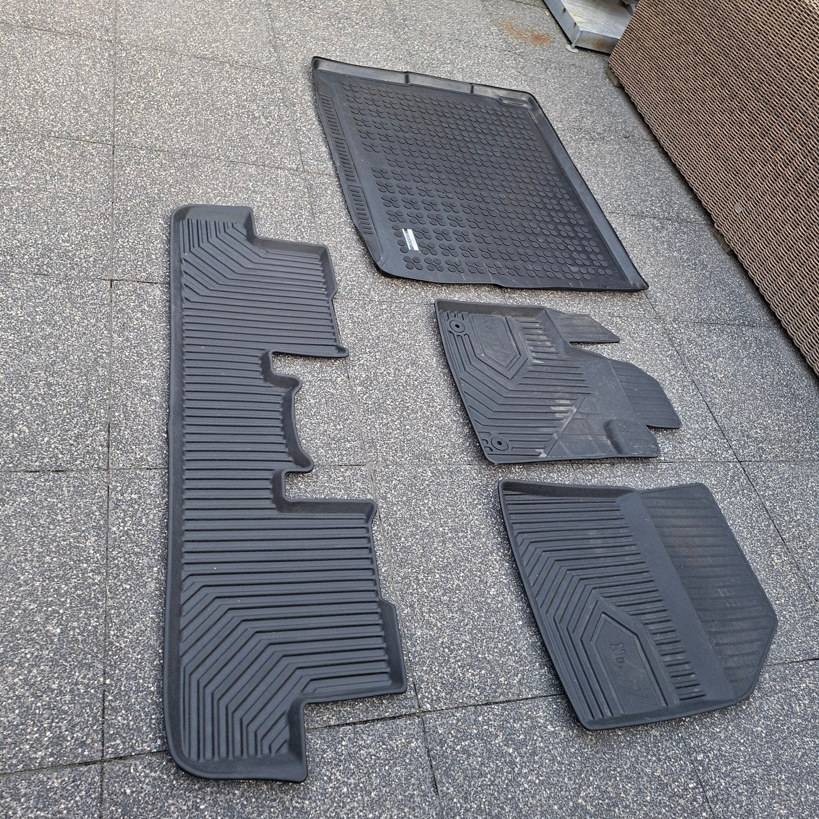 Rubberen automatten en kofferbakmat Peugeot 3008 bj. 2019, Ophalen of Verzenden, Gebruikt