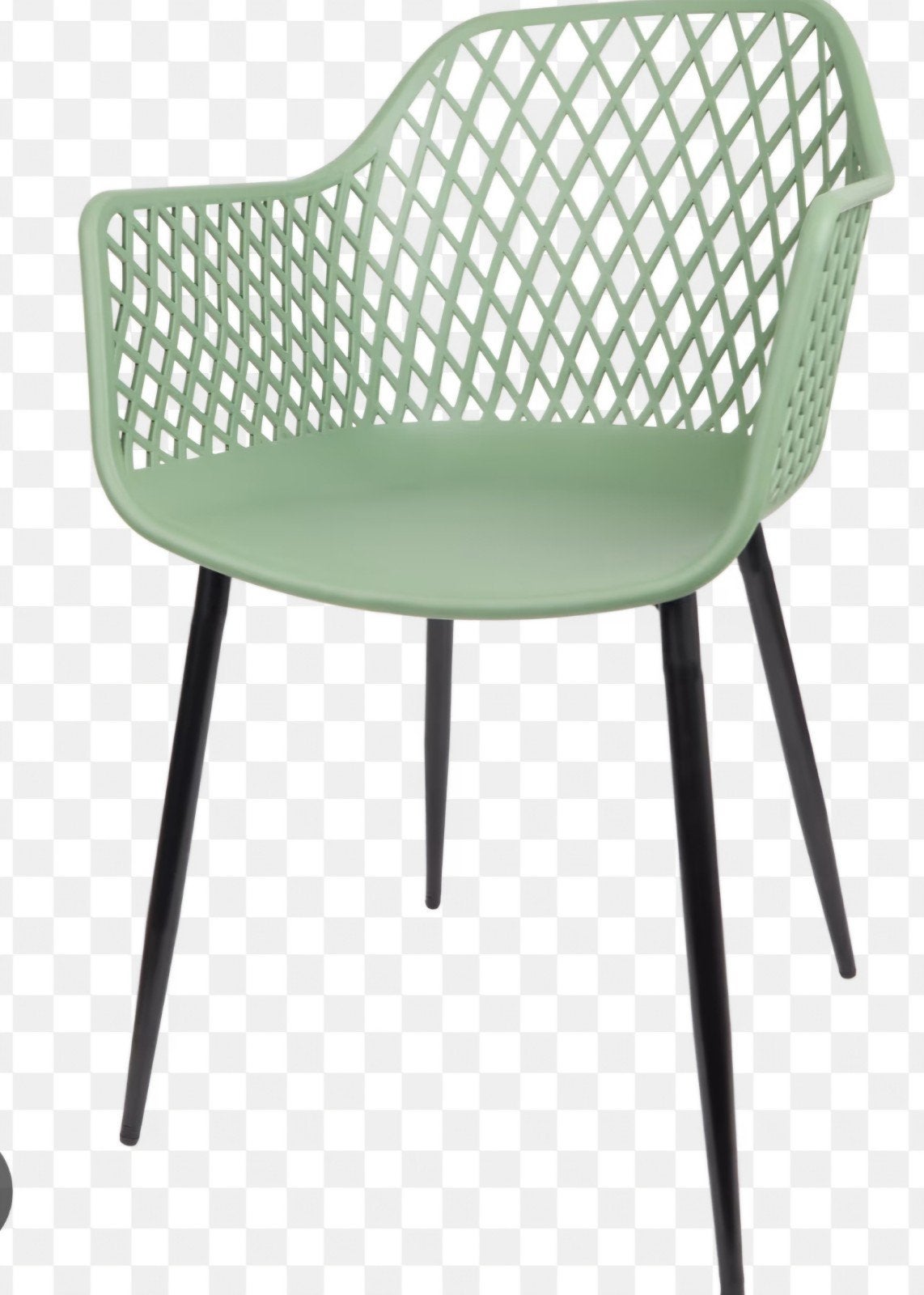 ZGAN groene tuinstoelen (4) - Kunststof, Ophalen, Kunststof, Twee, Overige kleuren