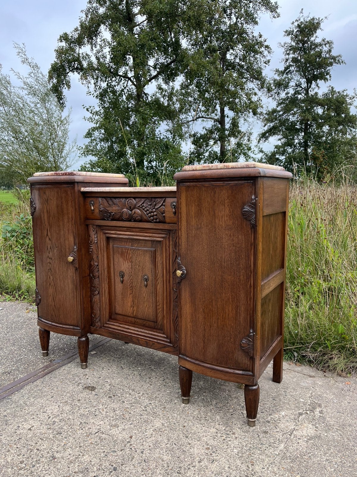 Art Deco buffetkast, Antiek en Kunst, Ophalen