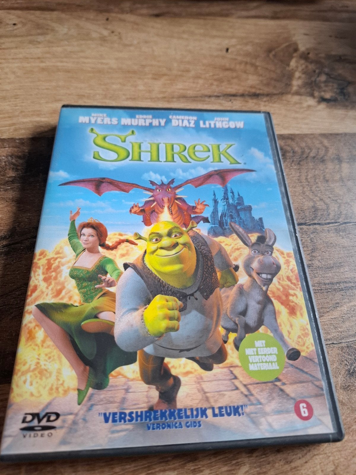 Shrek DVD - voor het hele gezin, Bonusmateriaal, Animatie, Nederlands, Ophalen of Verzenden