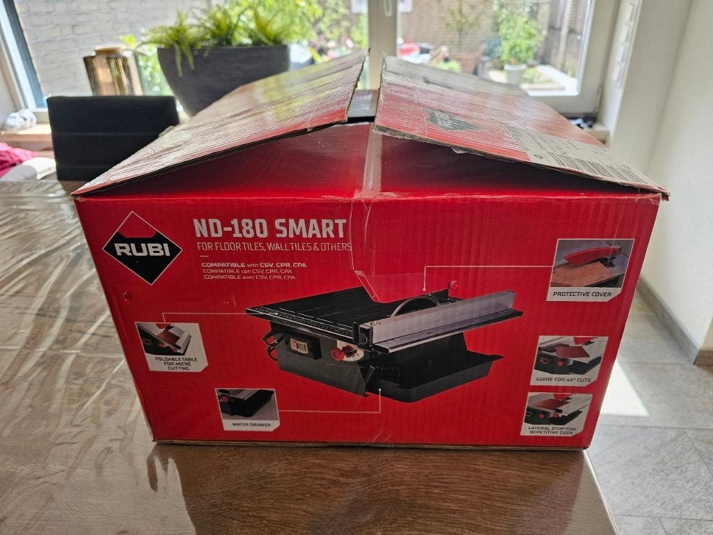 Rubi ND-180 Tegelzaag, Ophalen, Gebruikt, Overige typen, 30 tot 70 mm