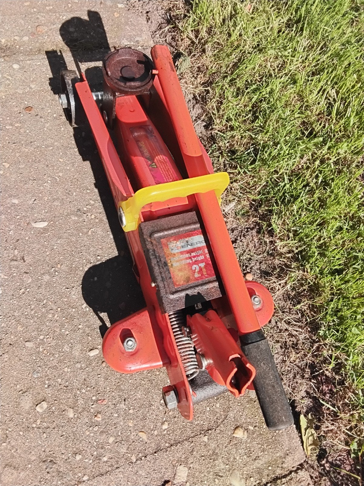 Nette 2-tons garagekrik te koop aangeboden, Ophalen