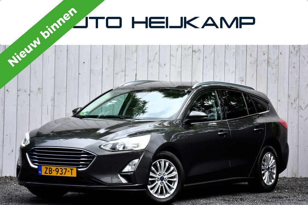 Ford Focus Wagon 1.0 EcoBoost Titanium Business | Camera | B, Gebruikt, 1283 kg, Origineel Nederlands, 999 cc