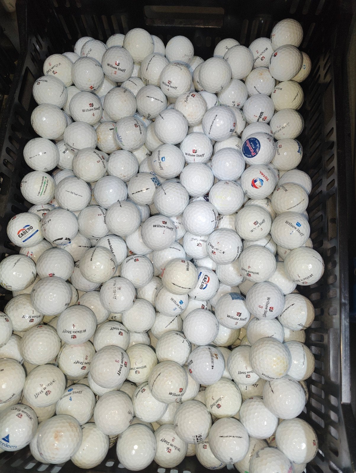 Wilson staff dx2 soft golfballen 100 stuks, Sport en Fitness, Golf, Ophalen of Verzenden, Bal(len)